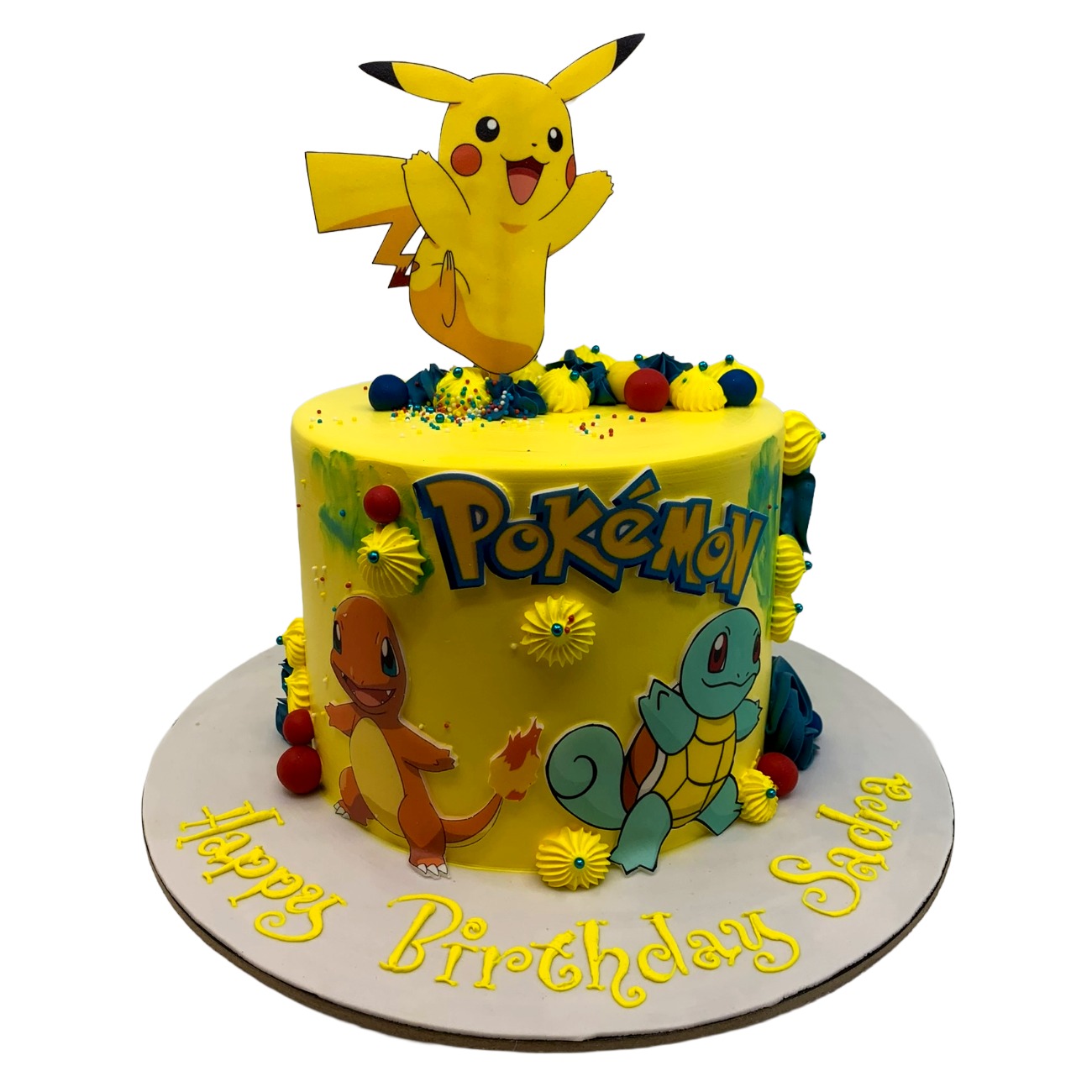 Pikachu & Friends Pokmon Adventure Cake